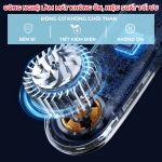 Quạt Đeo Cổ Làm Mát 360 Độ HOKU, 5 Mức Độ Gió, Pin 2400mAh, Sạc Điện, Nhỏ Gọn, Tiện Lợi - QDC05