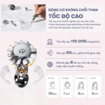 Máy Sấy Tóc Tạo Kiểu HOKU Ion Âm, Sấy Nhanh, Mượt Tóc, Không Hư Tổn, Sấy 2 Chiều 2500W - MST08