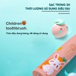 Bàn Chải Điện Cho Bé HOKU 4 Chế Độ, Đánh Sạch Răng, Chải Tự Động, Lông Bàn Chải Mềm Mại - BCD05