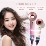 Máy Sấy Tóc Tạo Kiểu HOKU Ion Âm, Sấy Nhanh, Mượt Tóc, Không Hư Tổn, Sấy 2 Chiều 2500W - MST08